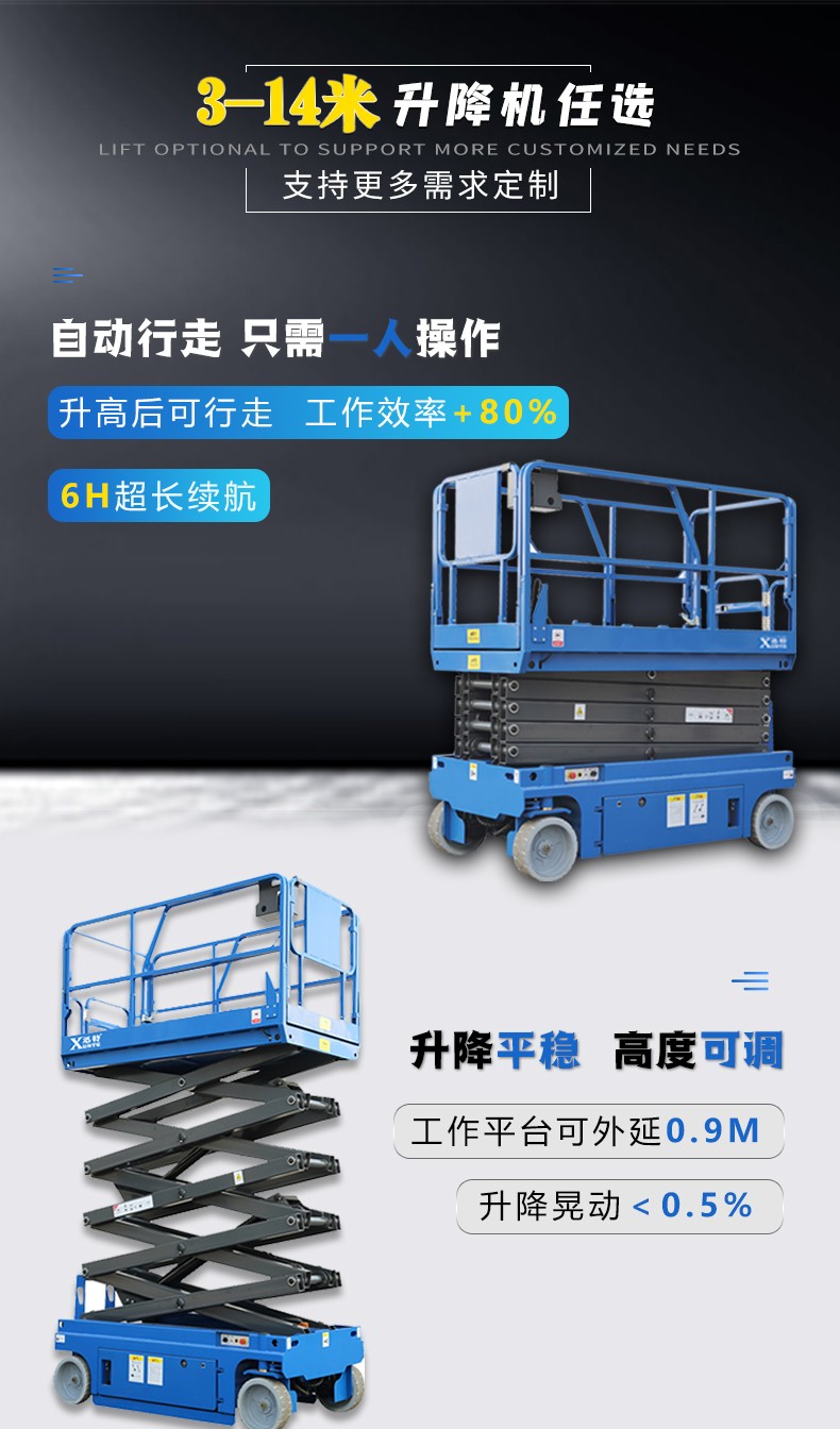 自行剪叉式升降机